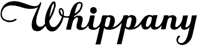 Whippany Script Logo
