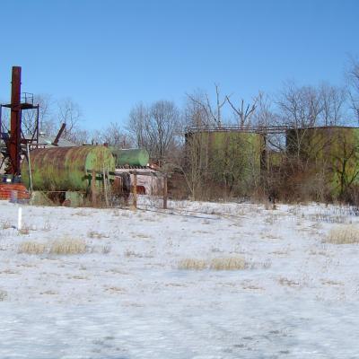Abandoned Colloid Chemical Company— Cedar Knolls Road— photo 2004