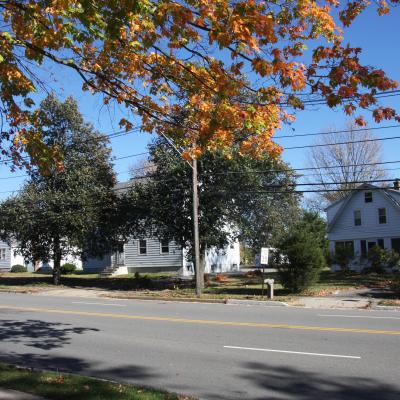 Row of houses on Troy Hills— Razed 2814 to build Whippany Firehouse