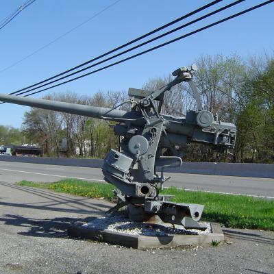 World War II Gun—on display at VFW Post 5351, Route 10, Whippany